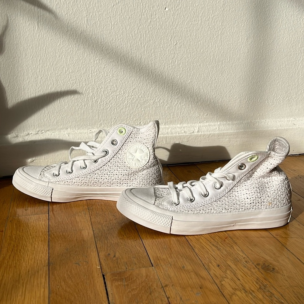 Crochet Converse Chuck Taylor All-Star Eyelet High Tops